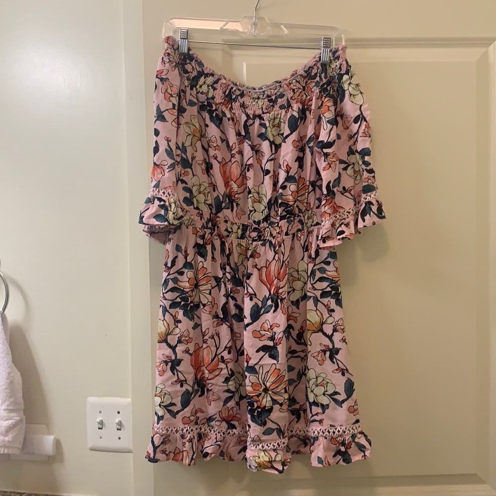 Pink summer dress